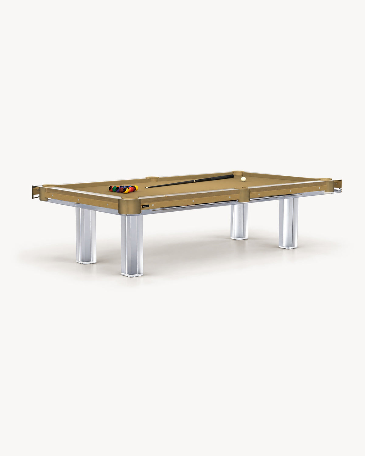 11 Ravens Malibu Lucite Pool Table