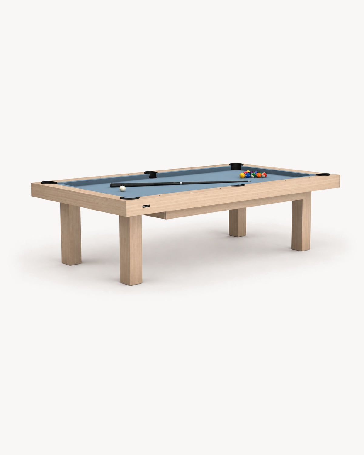 11 Ravens Malibu Pool Table in light oak