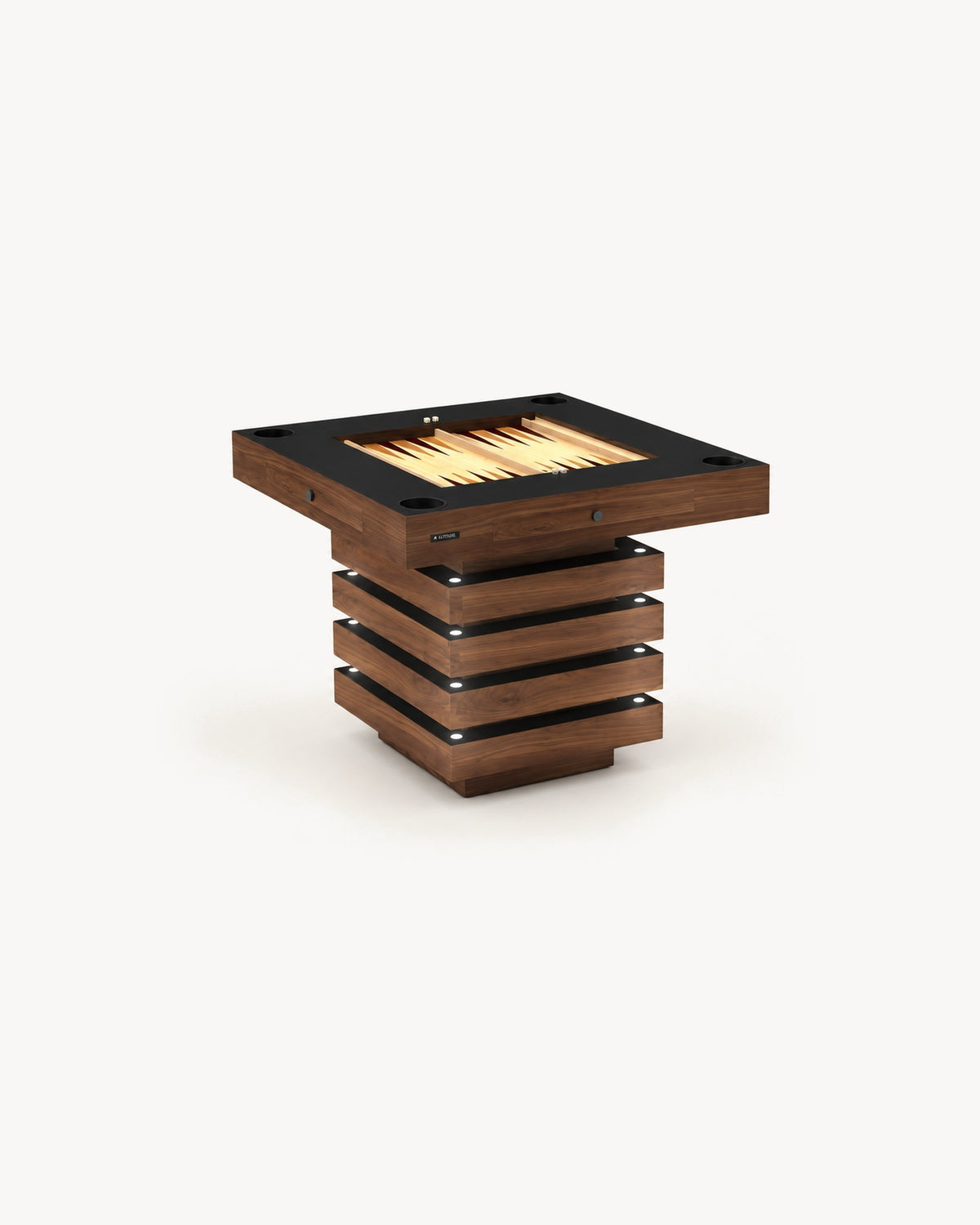 11 Ravens Arclight Chess & Card Table